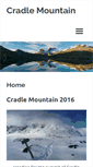 Mobile Screenshot of cradle-mountain.com